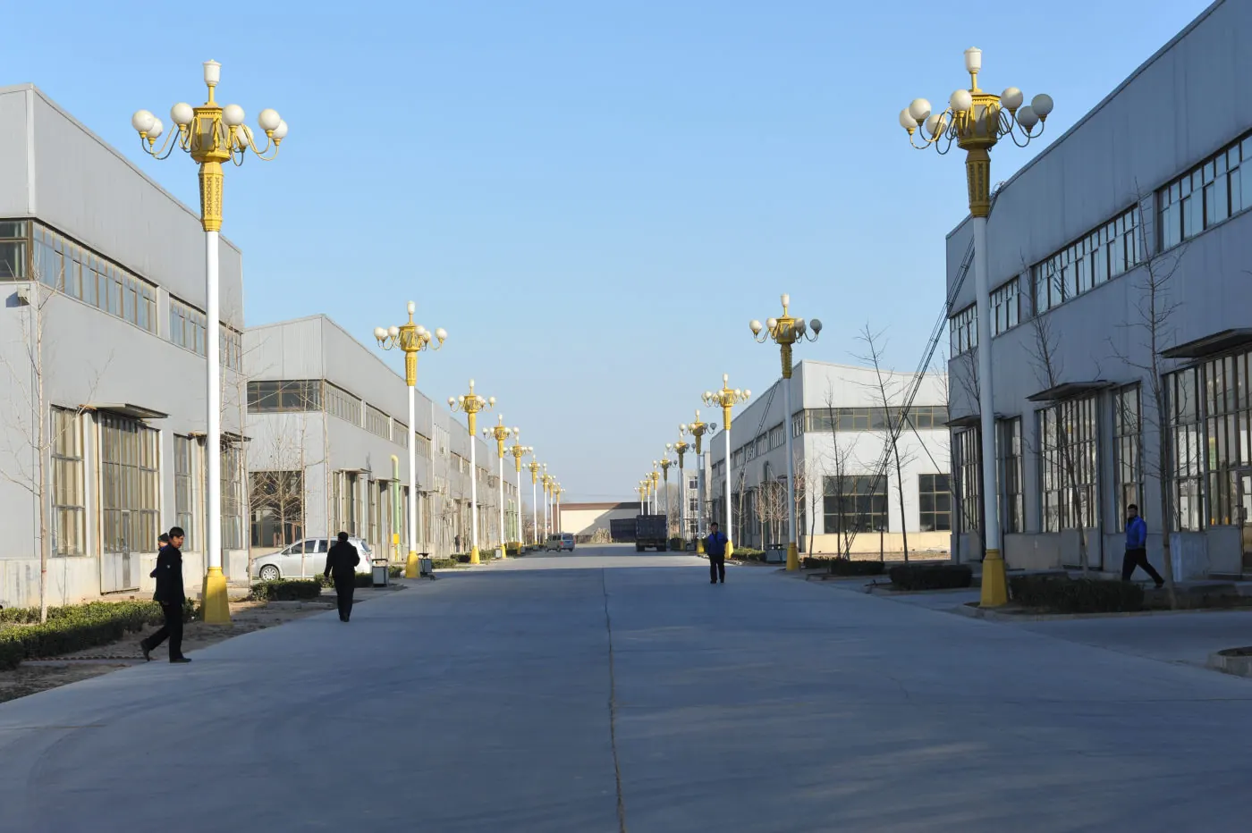 Hebei Baoli production base entrance