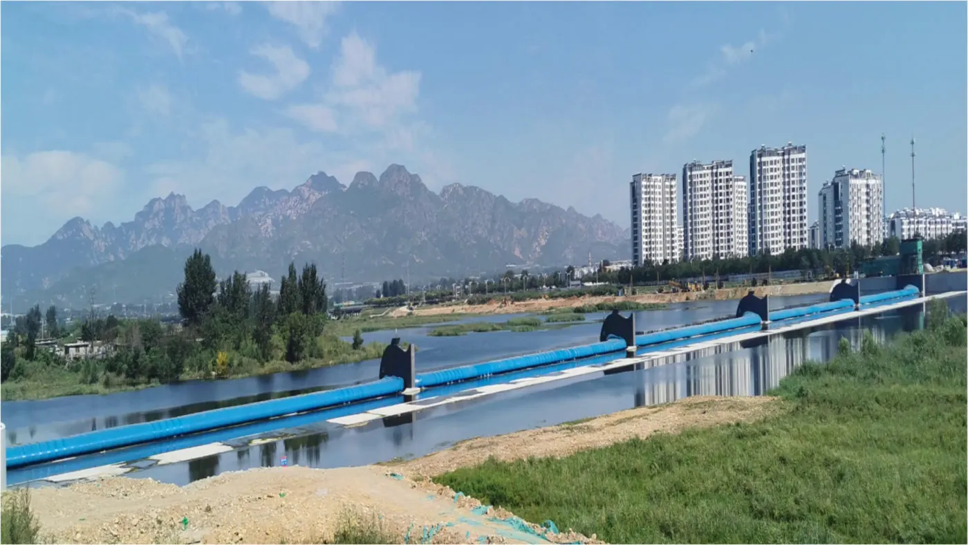 Shanhaiguan rubber dam group, Qinhuangdao