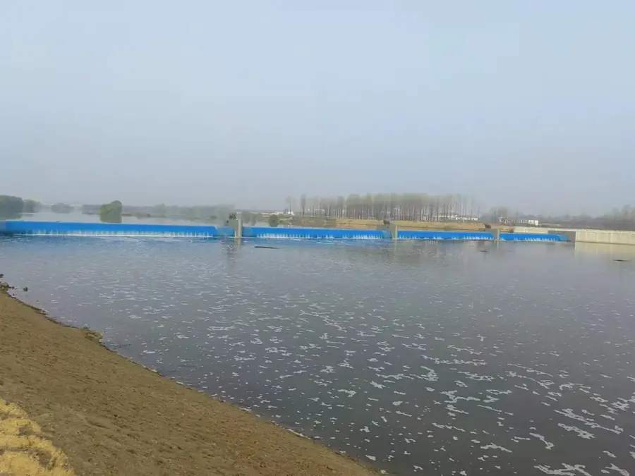 Shihe River rubber dam project, Xinyang, China