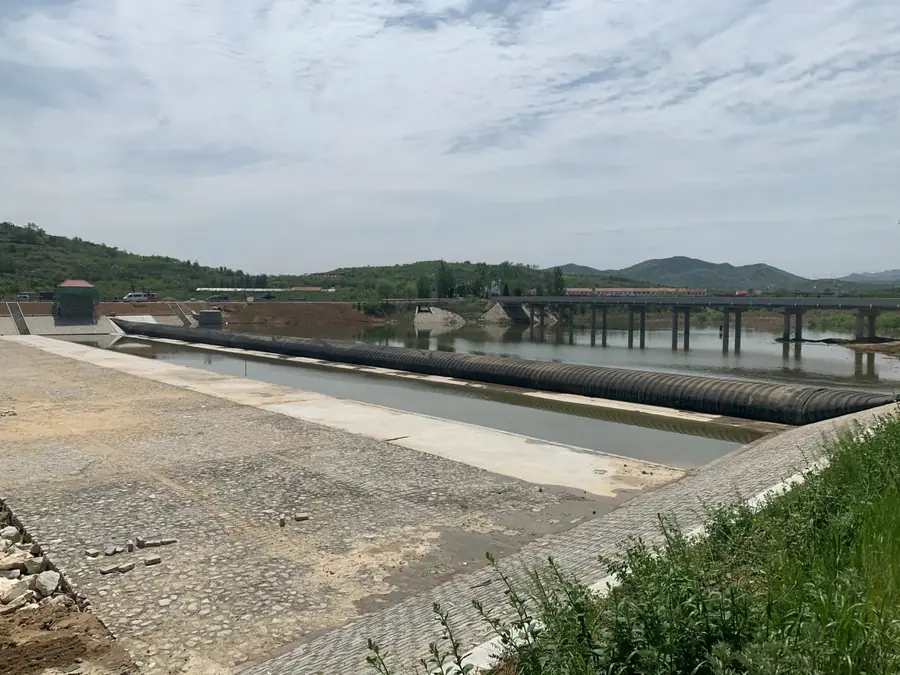 Taolin rubber dam project, Yantai, China
