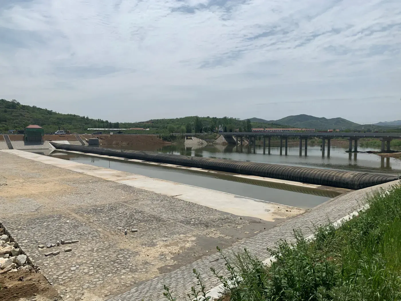 Taolin rubber dam project, Yantai, China