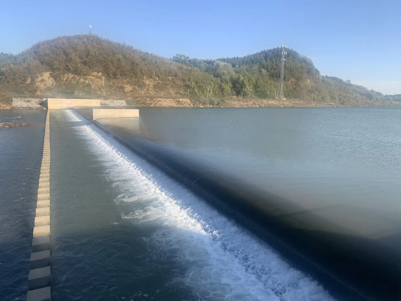 Dandong rubber dam project, Liaoning, China