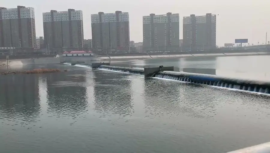 Xiushui Park rubber dam, Shijiazhuang